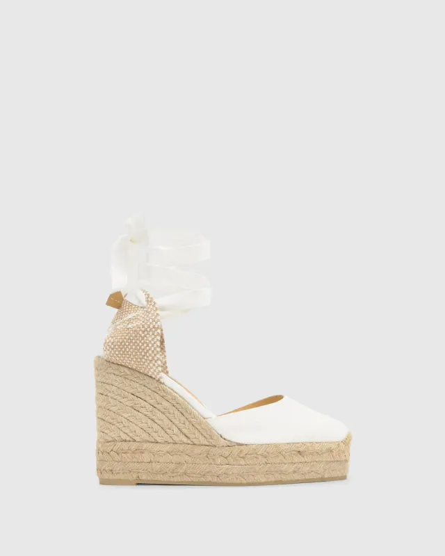 Castaner Carina 8ED 001 espadrilles wit katoen