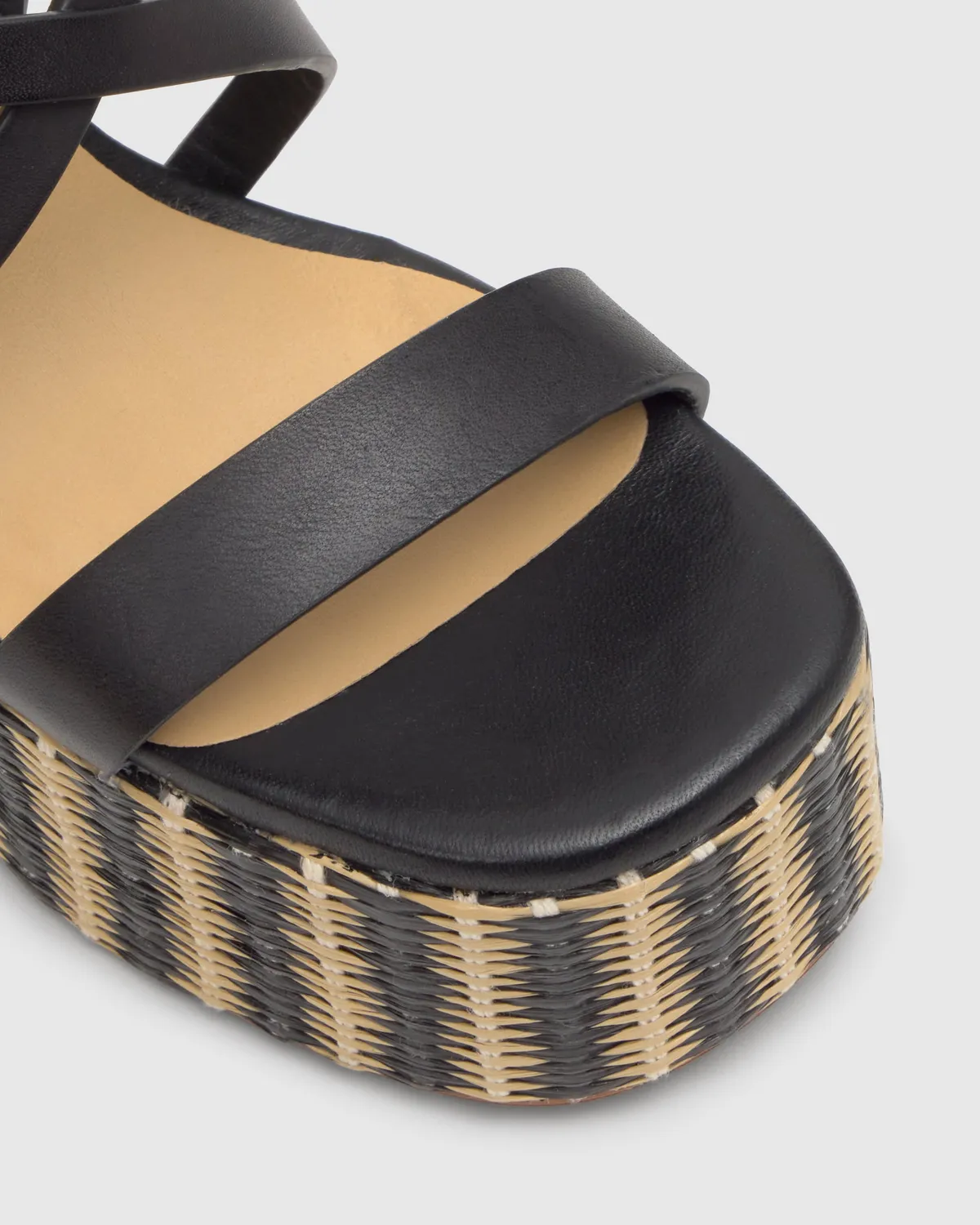 Castaner Felisa/261 sandaal zwart nappa leer 13 cm