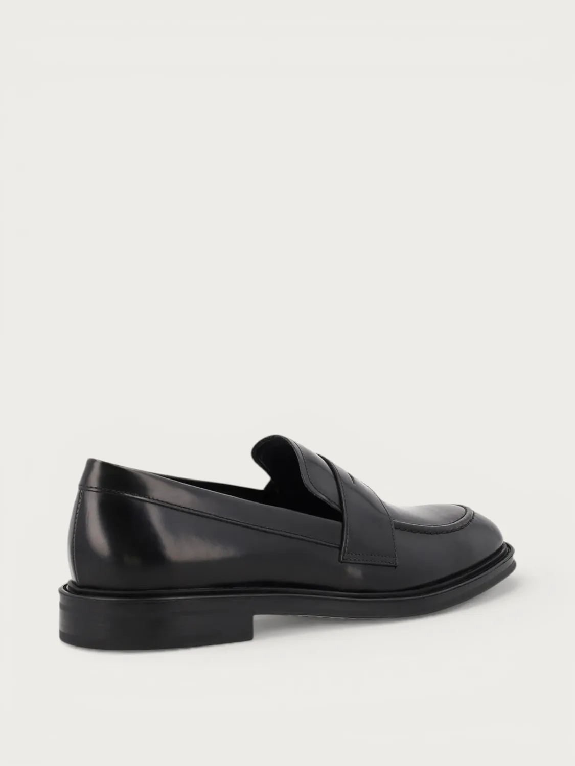 Frau Signature Loafers kalfsleer zwart heren