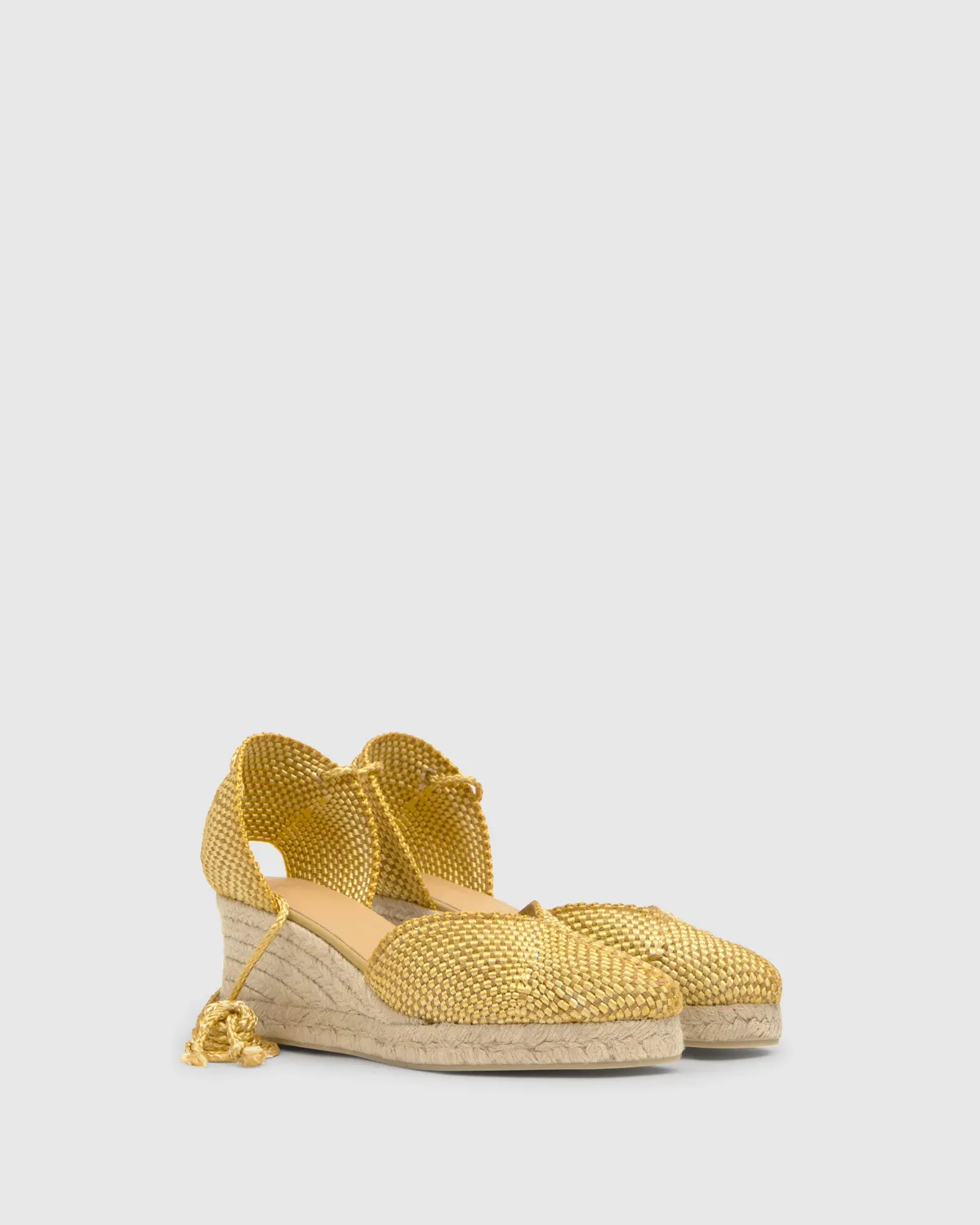 Castaner Cora 6/298 espadrilles oker rayon 7 cm