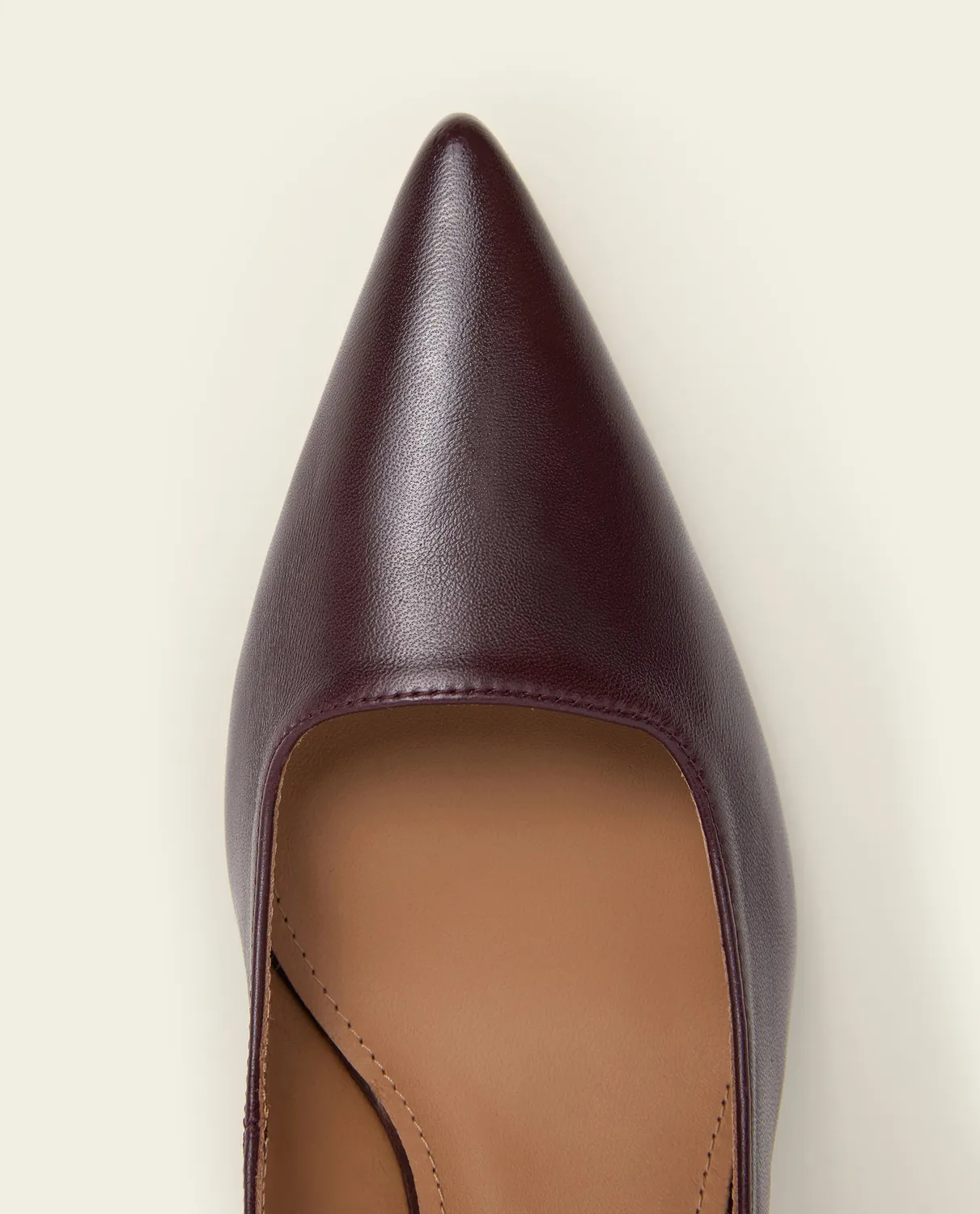 Flattered Franchesca pumps bordeaux leer slingback