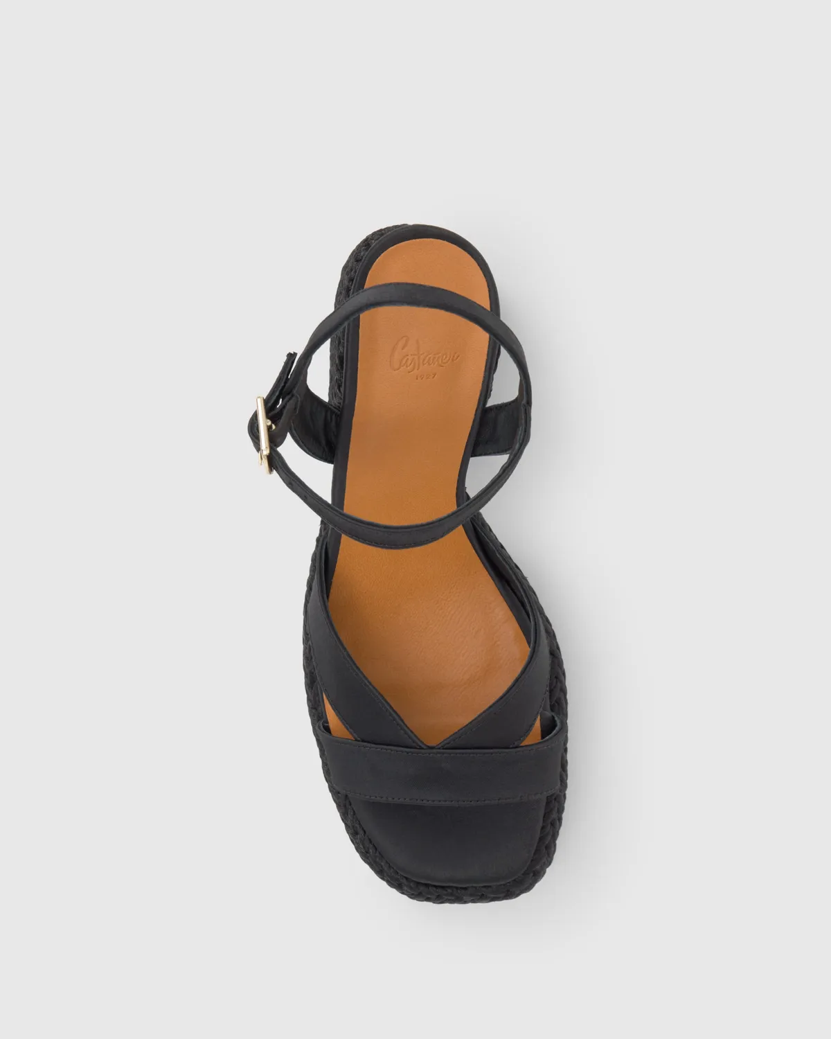 Castaner Viena 312 sandalen negro satijn