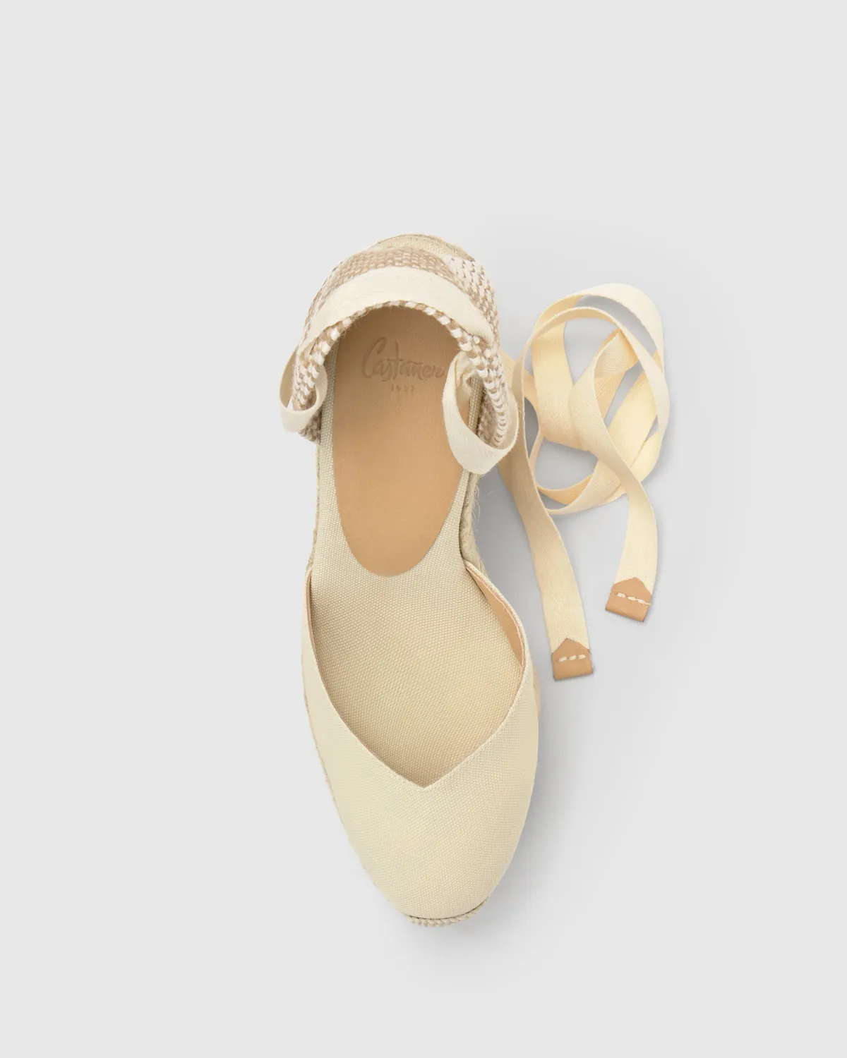 Castaner Chiara CHIARA/8ED/001 espadrilles ivory 11 cm