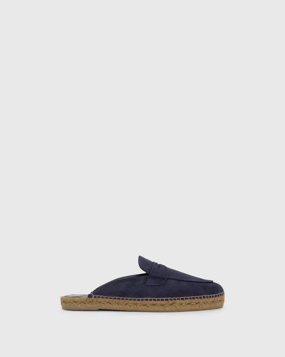 Castaner Nando T/186 muiltjes donkerblauw suède