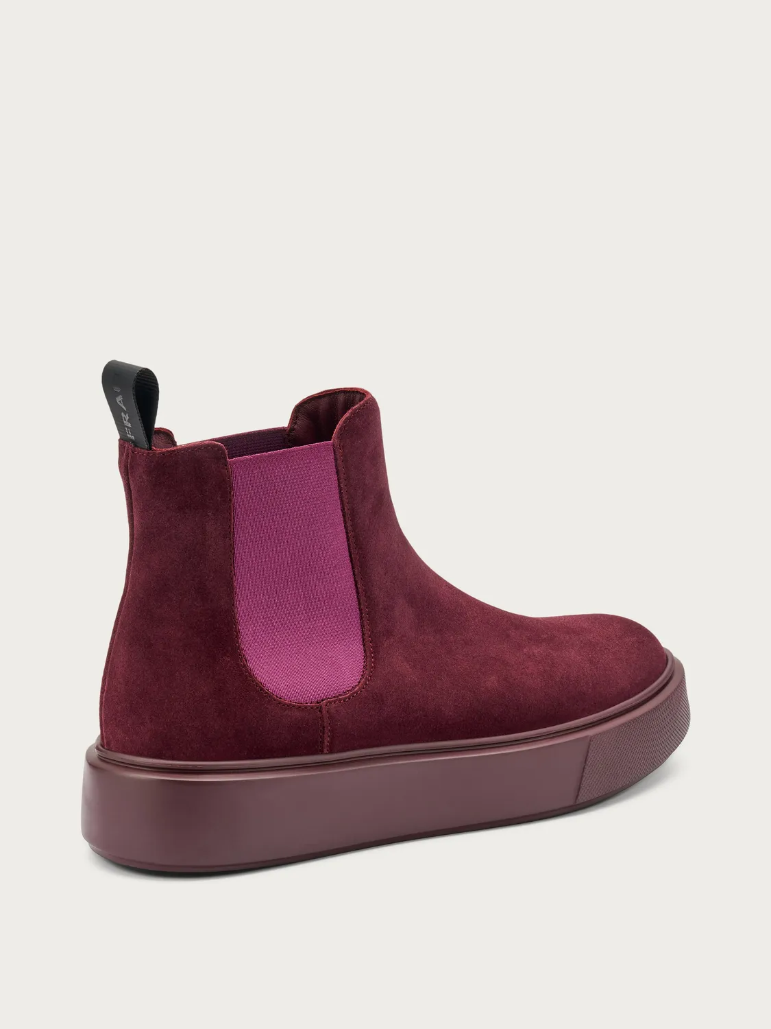 Frau Verona Beatle boots bordeaux suede dames