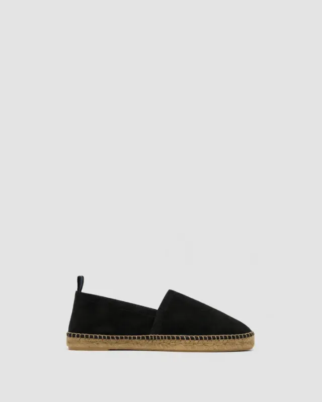 Castaner Pablo T/186 espadrilles zwart suede