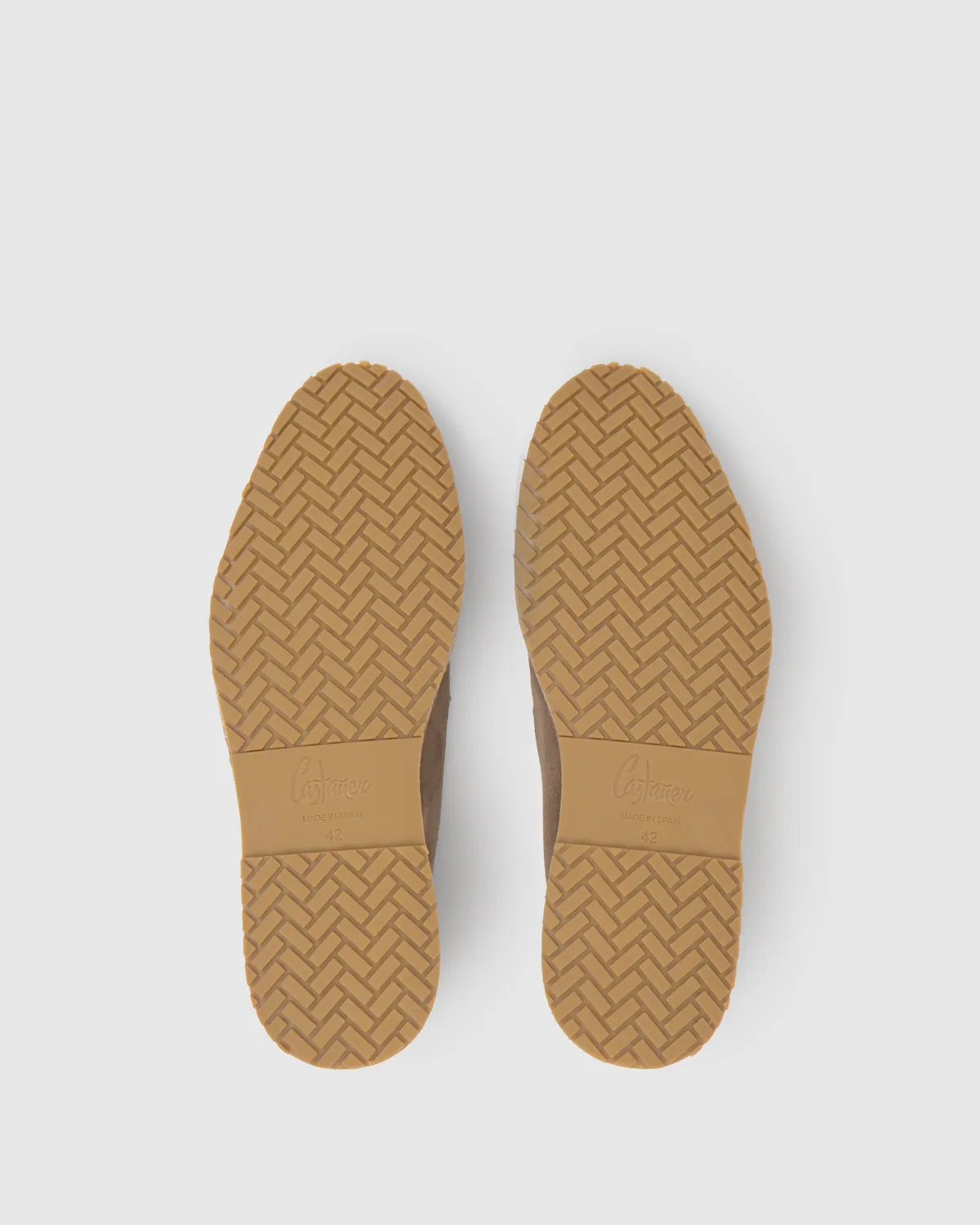 Castaner Litos 186 loafers topo suède jute profiel