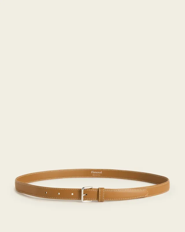 Flattered Babette Leather riem cognac leer XS-S