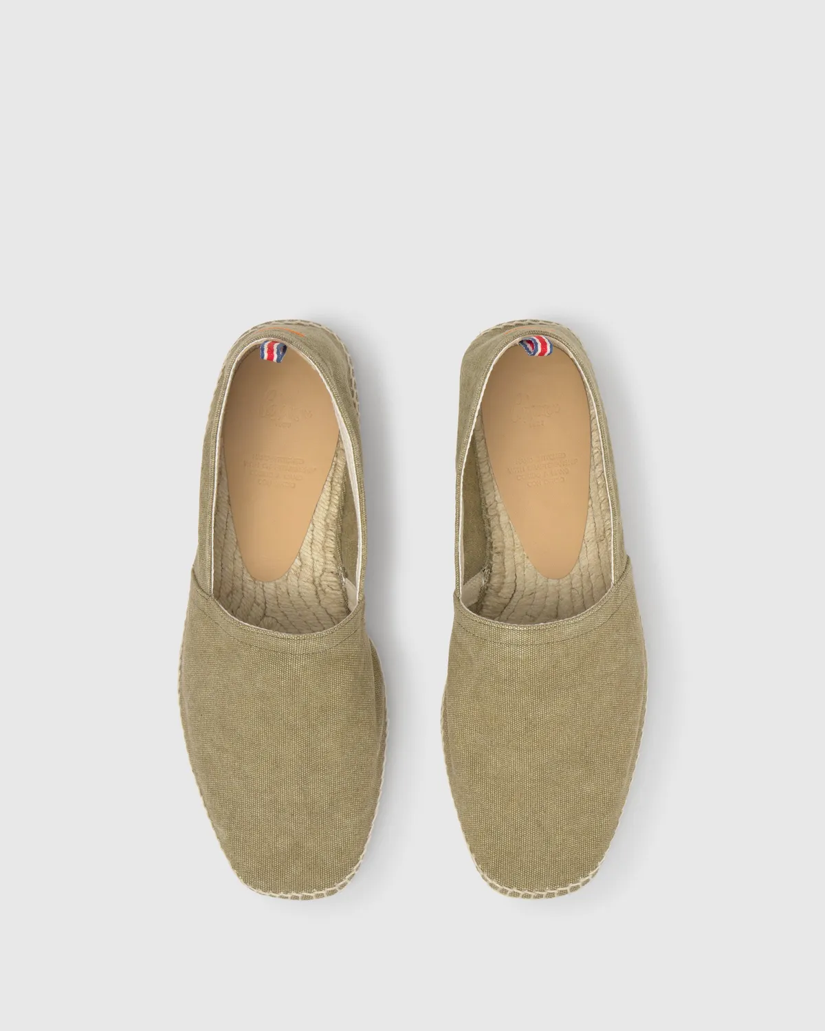 Castaner Pablo 002 espadrilles heren groen canvas