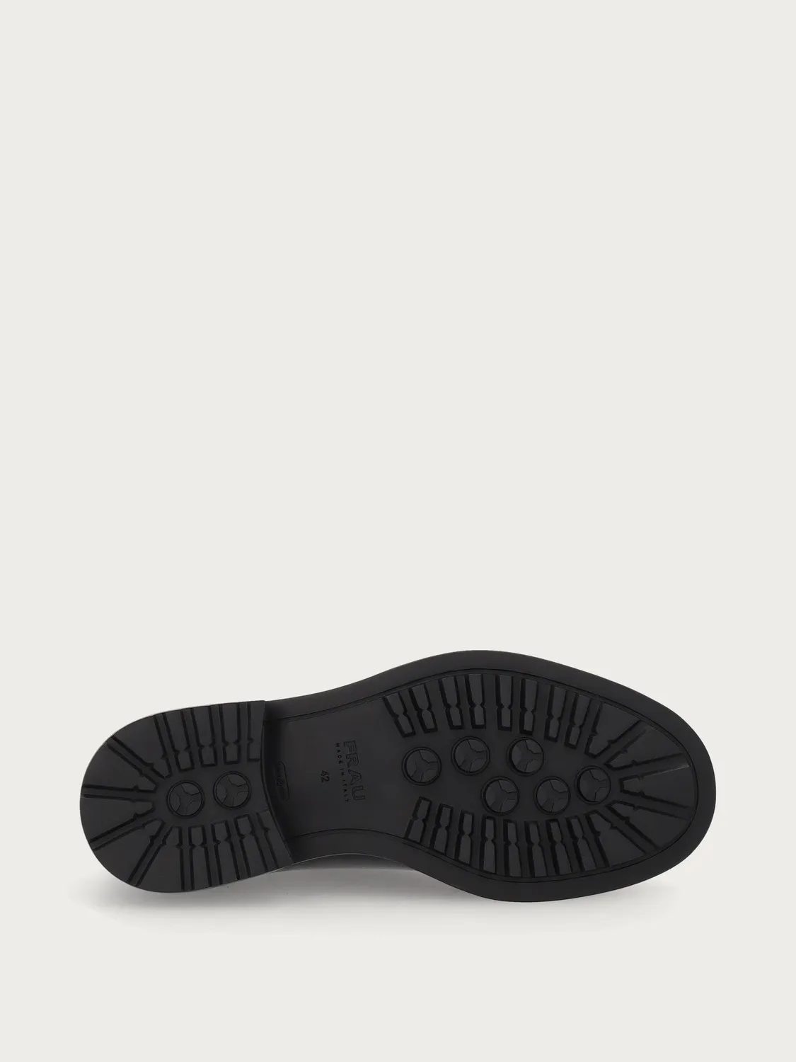 Frau Signature derby schoenen kalfsleer zwart