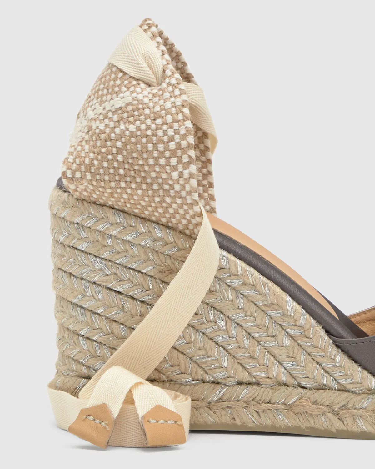 Castaner Joyce/8/006 espadrilles grafiet satijn