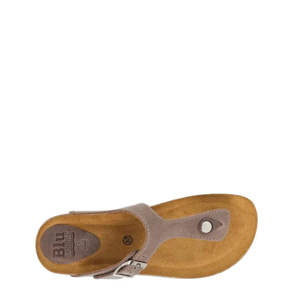 Donelli 502 slippers bruin leer dames