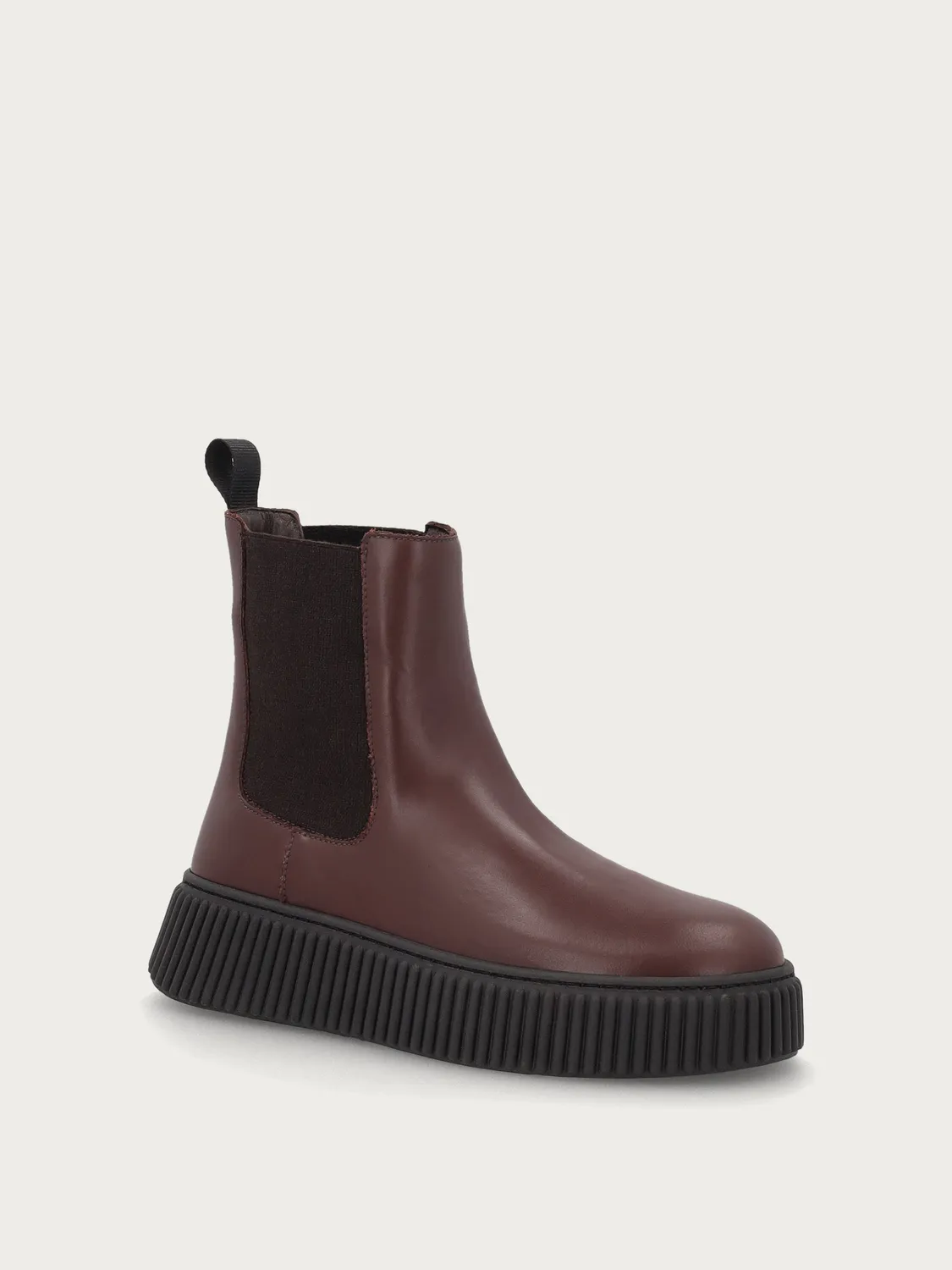 Frau Re-Genesis chelsea boots bruin gerecycled leer