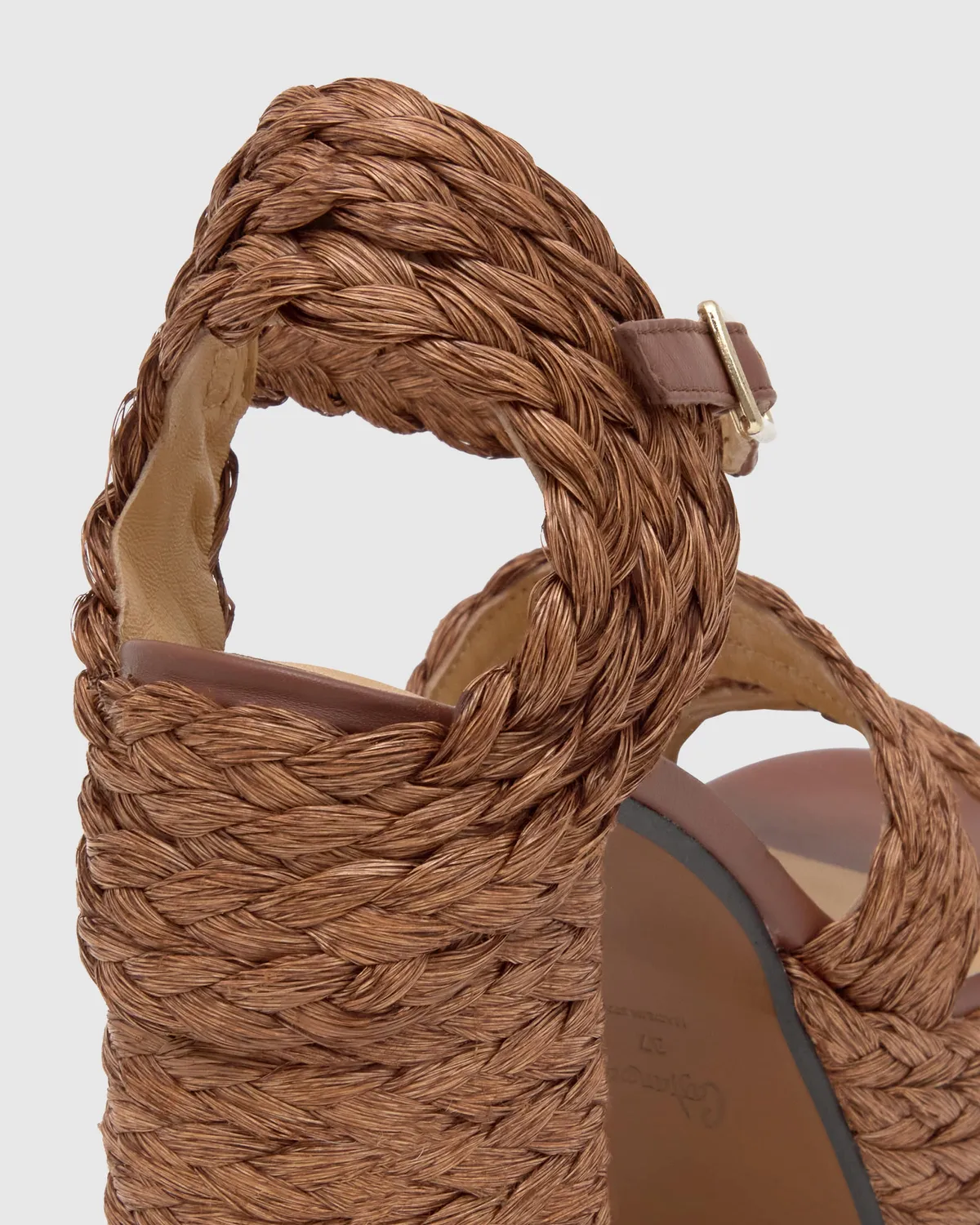 Castaner Fresa 258 sandalen bruin raffia