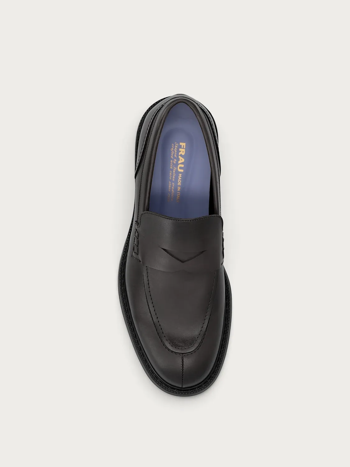 Frau Signature loafers zwart kalfsleer heren