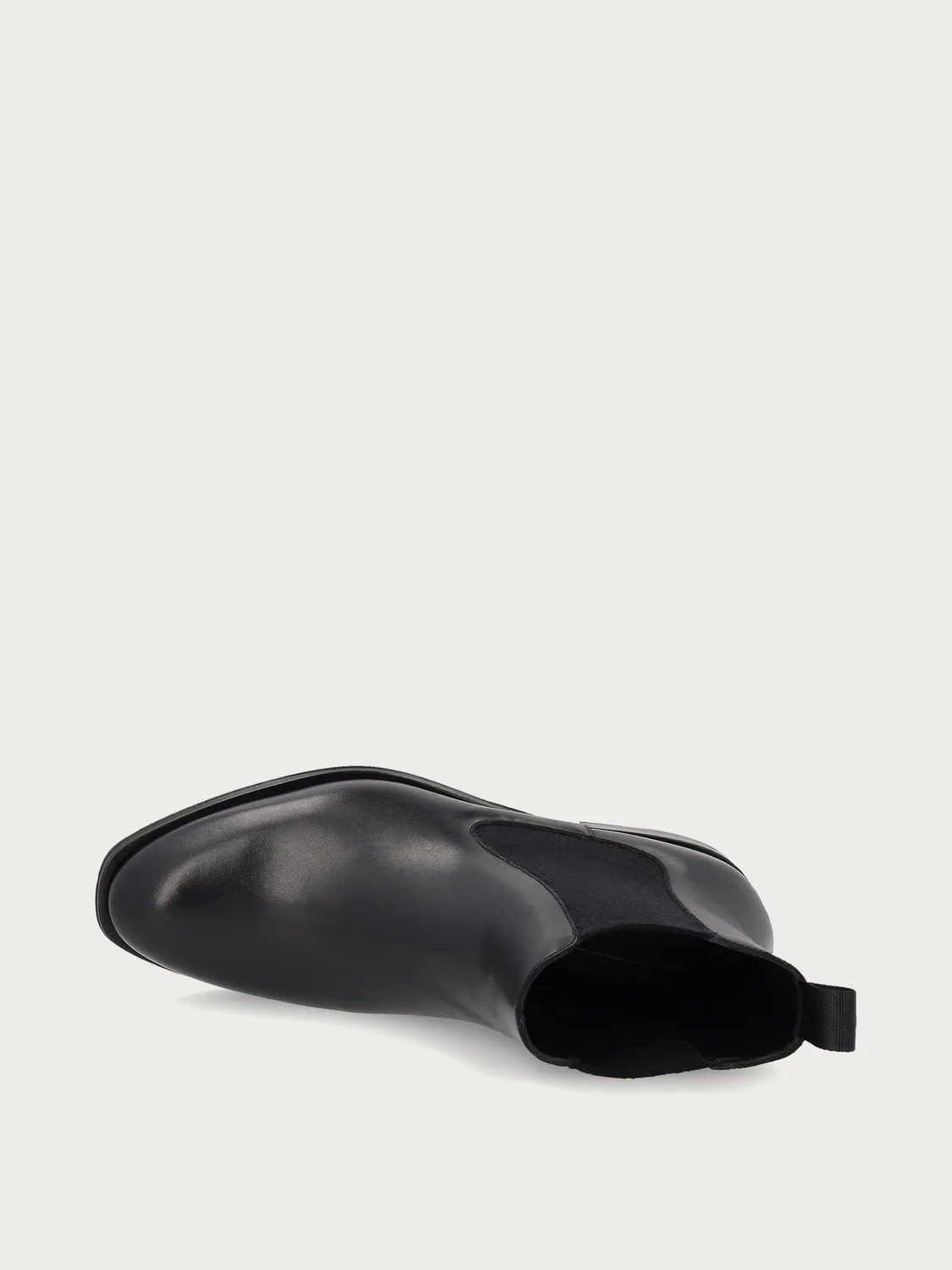 Frau Verona Chelsea boots zwart leer vierkante neus