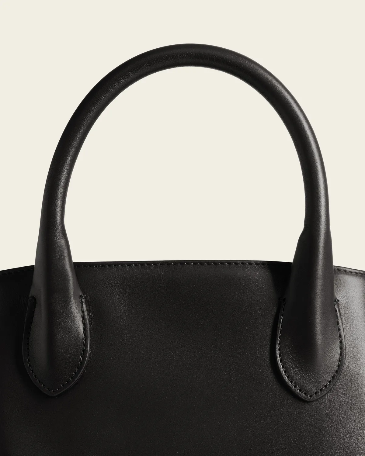 Flattered Lola tote zwart leer onesize