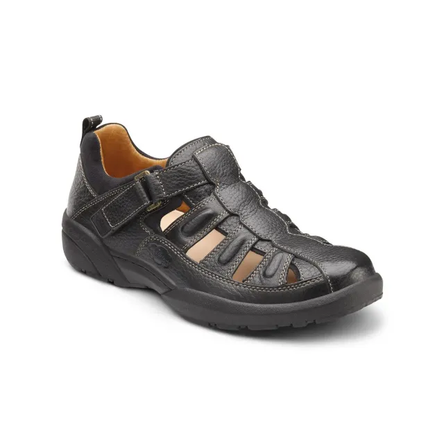 Dr. Comfort Fisherman sandaal volnerf leer verstelbaar
