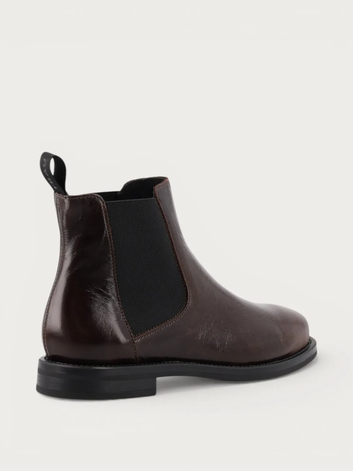 Frau Verona bruine leren beatle boots dames