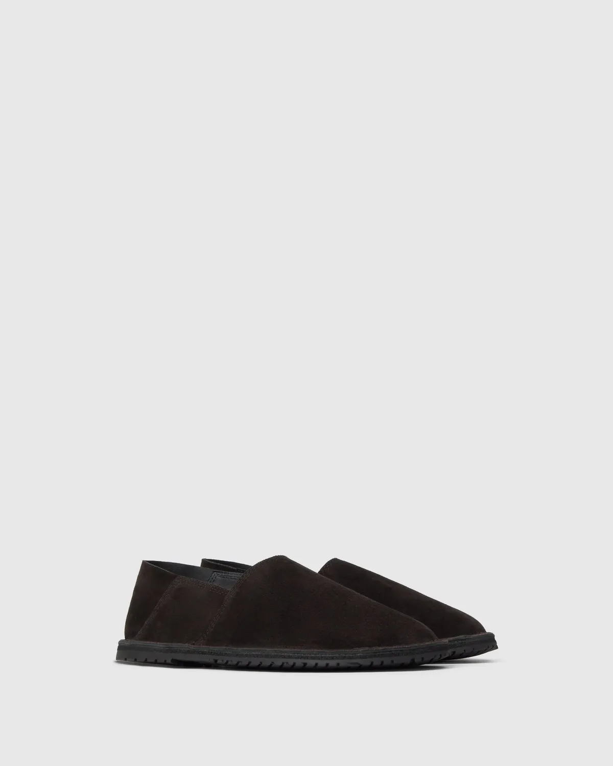 Castaner Crespo 186 espadrilles cafe bruin split-leer