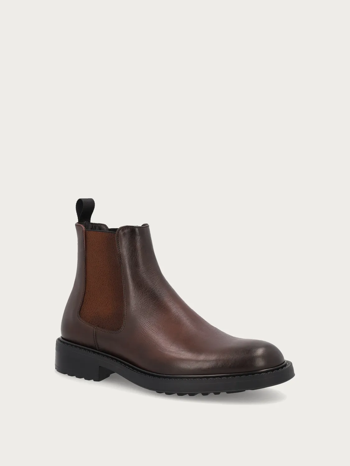 Frau Signature Beatle boots bruin kalfsleer