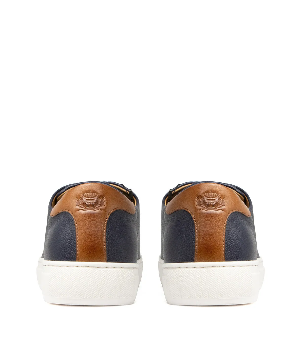 Finsbury Murphy sneakers navy generfd leer Strobel
