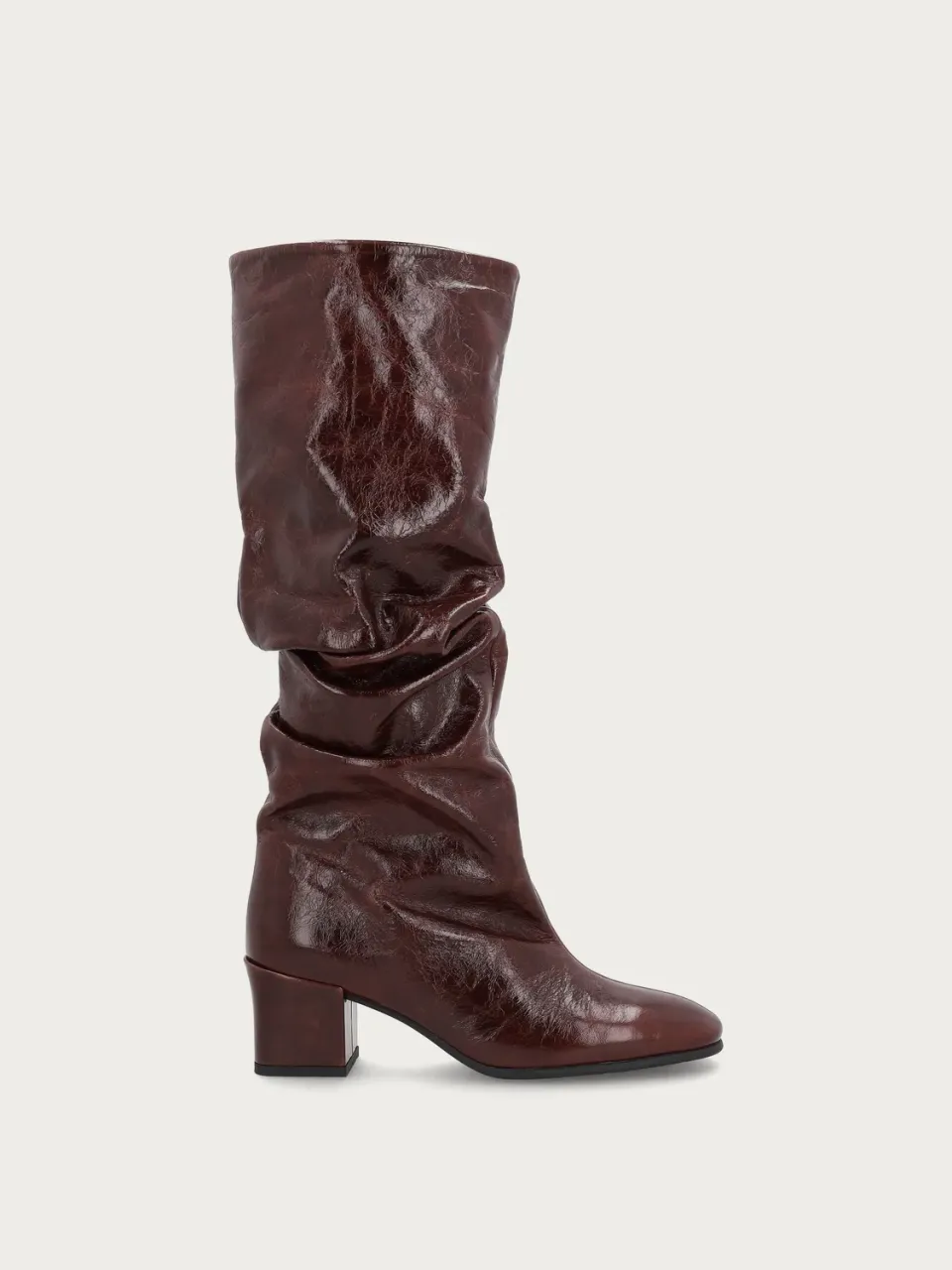 Frau Verona laarzen bordeaux lakleer met hak dames