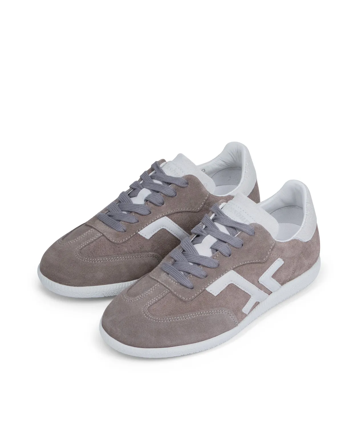 Finsbury Mathilde sneakers grijs wit leer