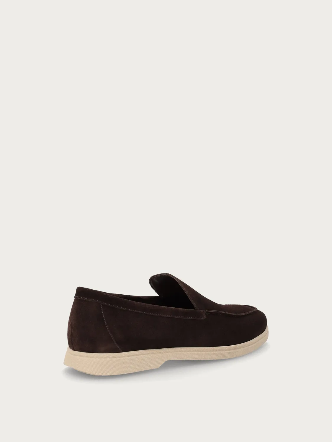Frau Verona loafers donkerbruin suède heren
