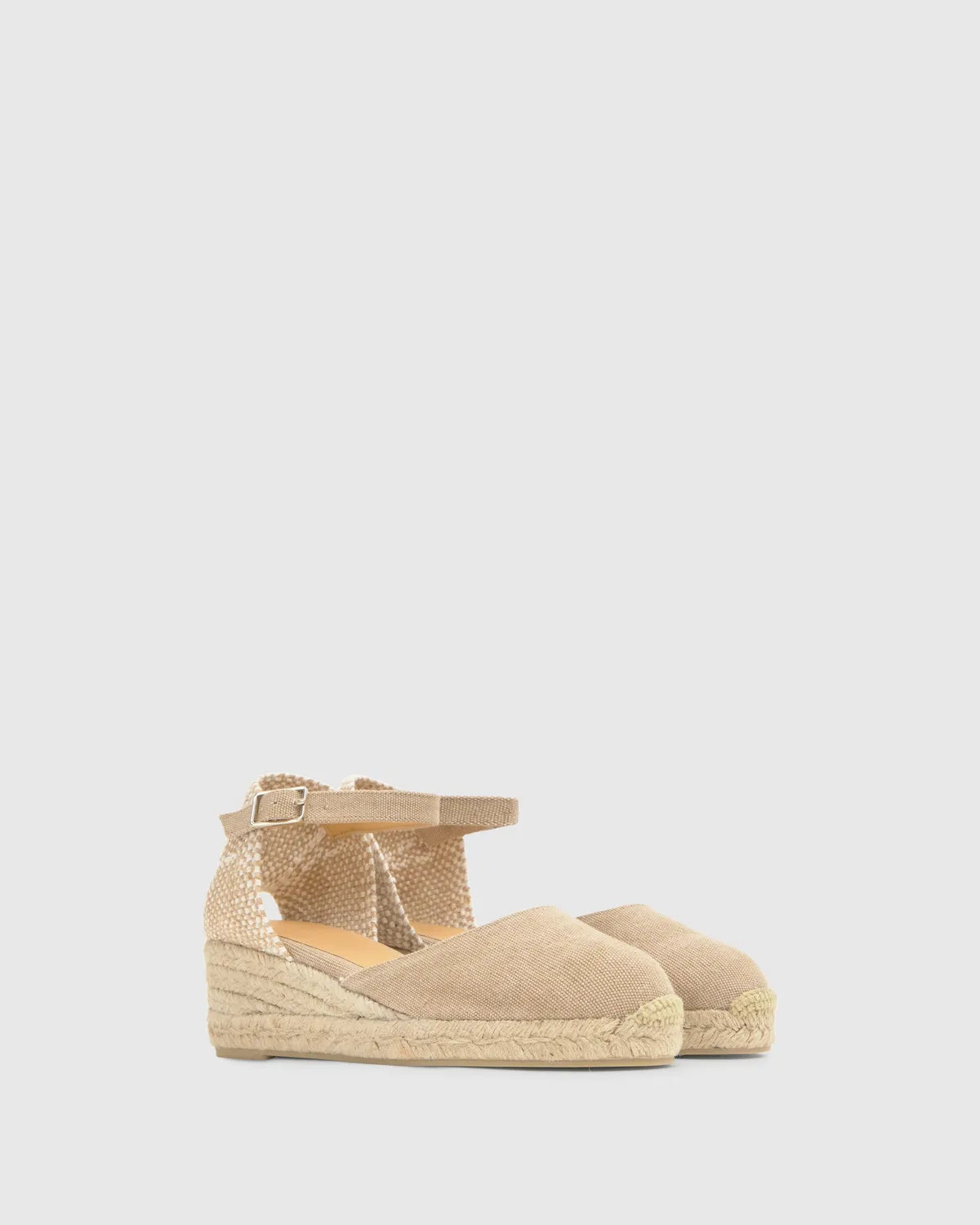 Castaner Carol 3/002 espadrilles sand katoen 5cm