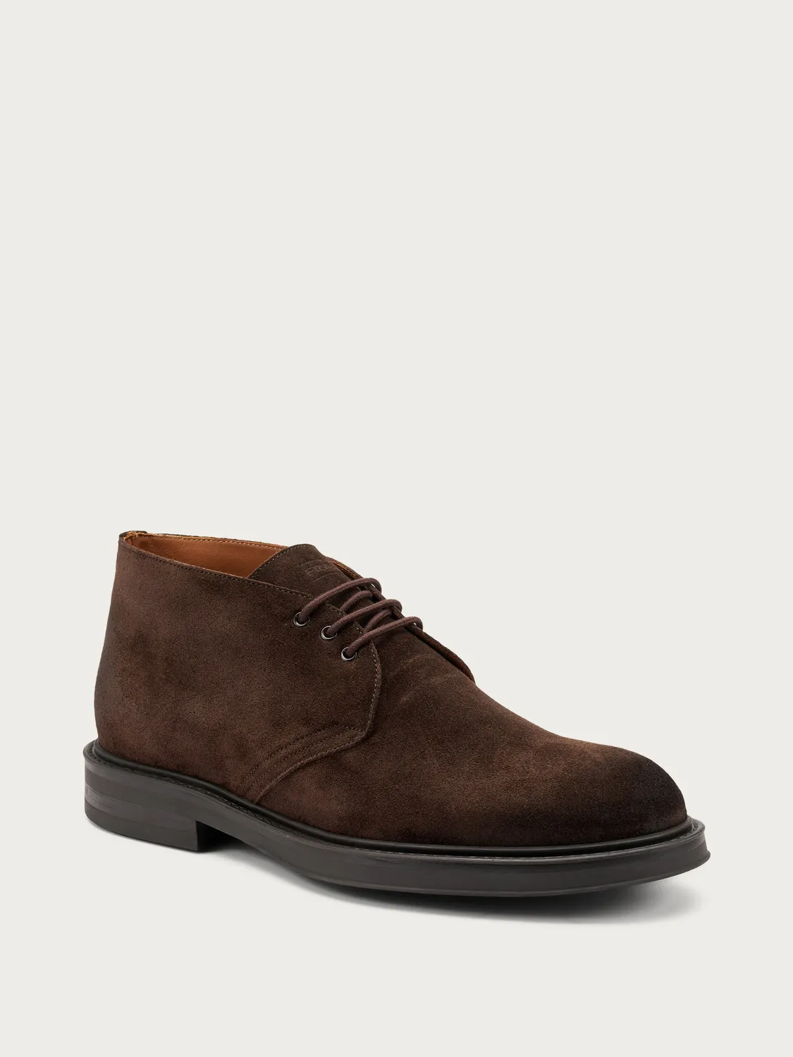 Frau Verona heren desert boots bruin suede