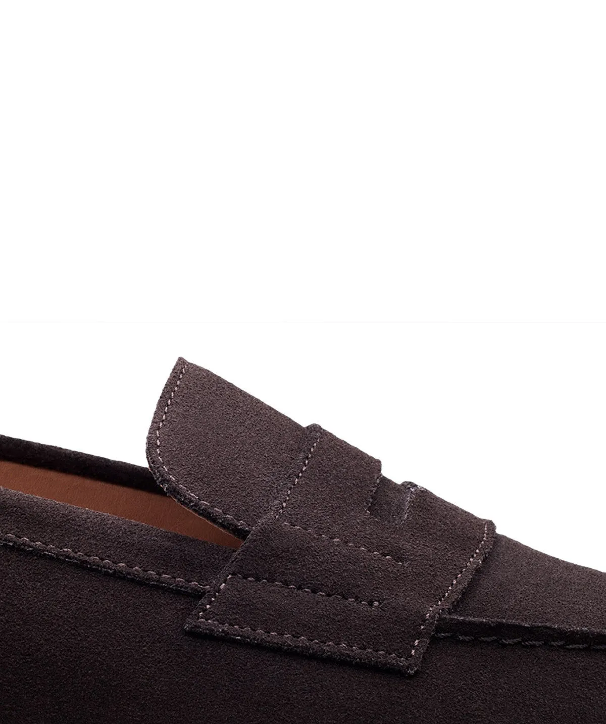 Finsbury College 1986 loafer bruin suède heren