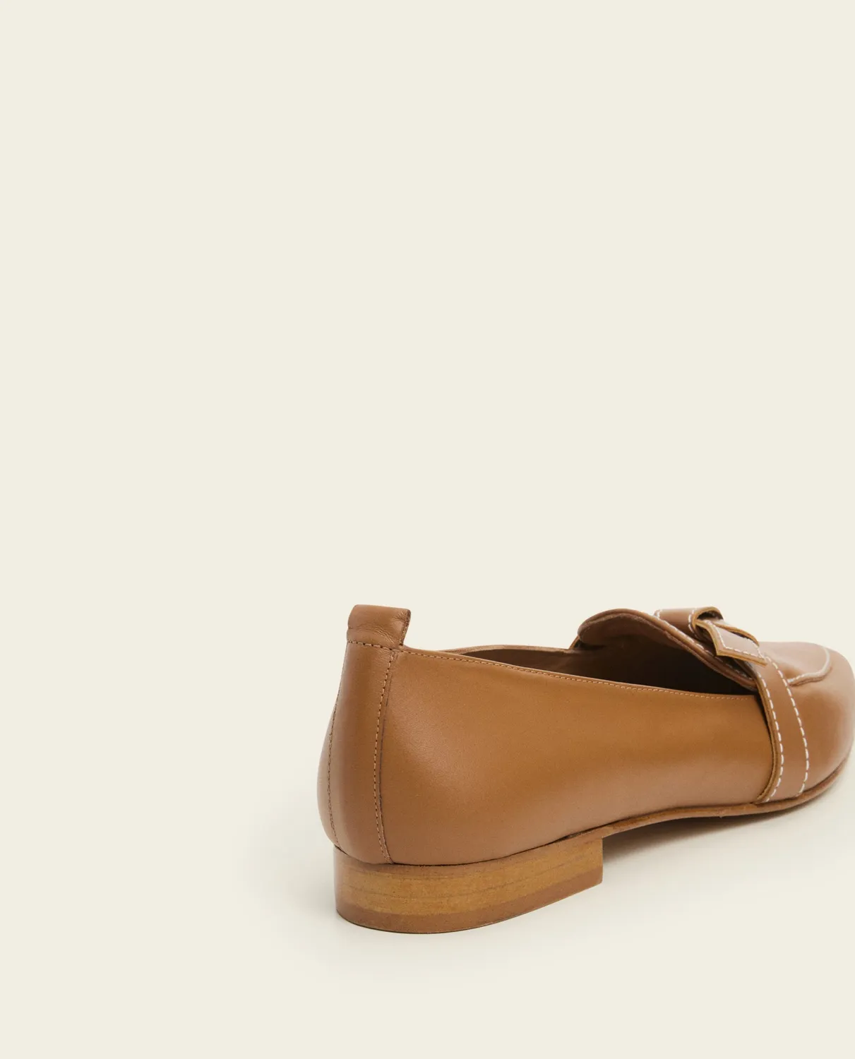Flattered Ally loafers cognac leer