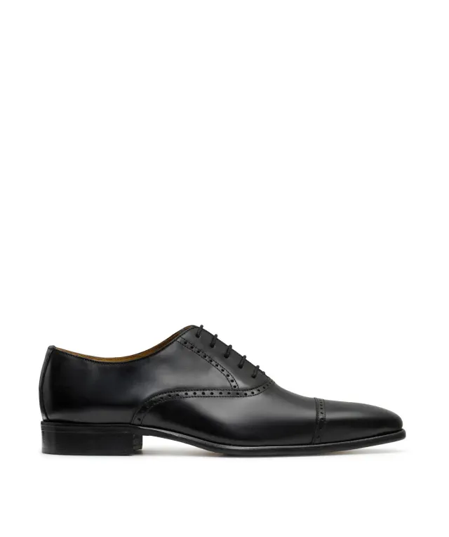 Finsbury Pharel oxford schoenen zwart boxcalf leer