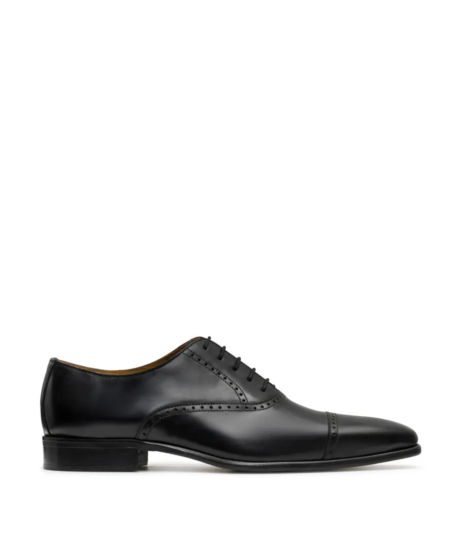 Finsbury Pharel oxford schoenen zwart boxcalf leer