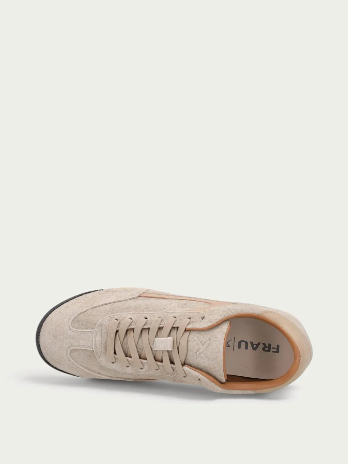 Frau Cross Hybrid sneakers beige suède vintage heren