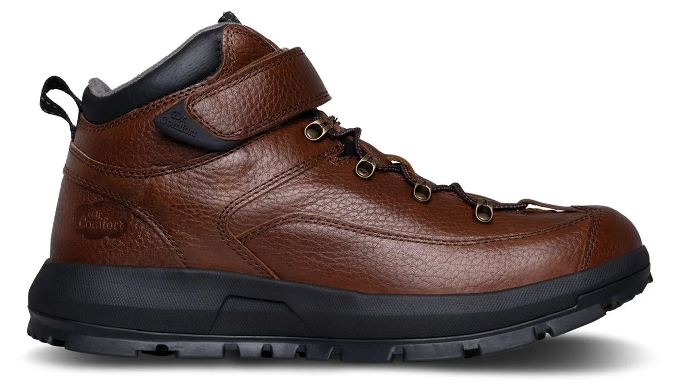 Dr.Comfort Yukon wandelschoen leer klittenband outdoor