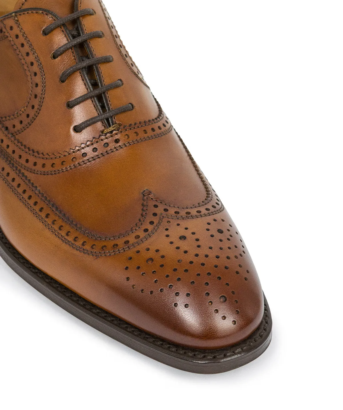Finsbury Strand 4 veterschoenen bruin patina