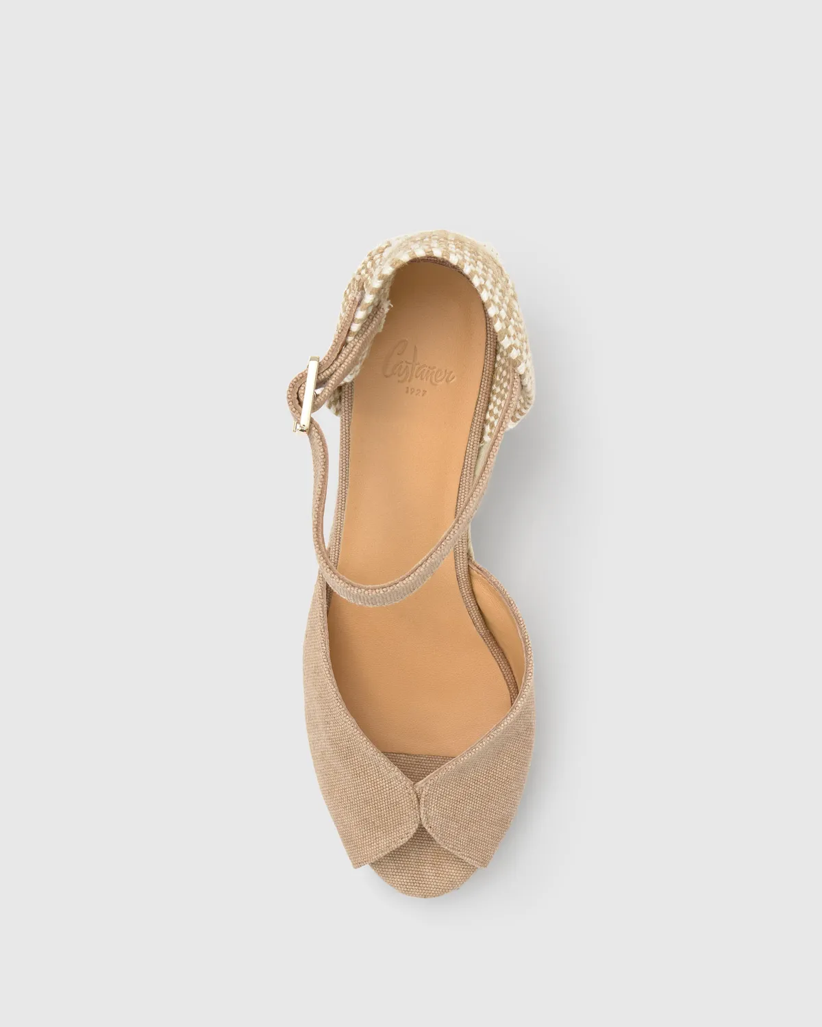 Castaner Bianca 6/002 sandalen Sand canvas