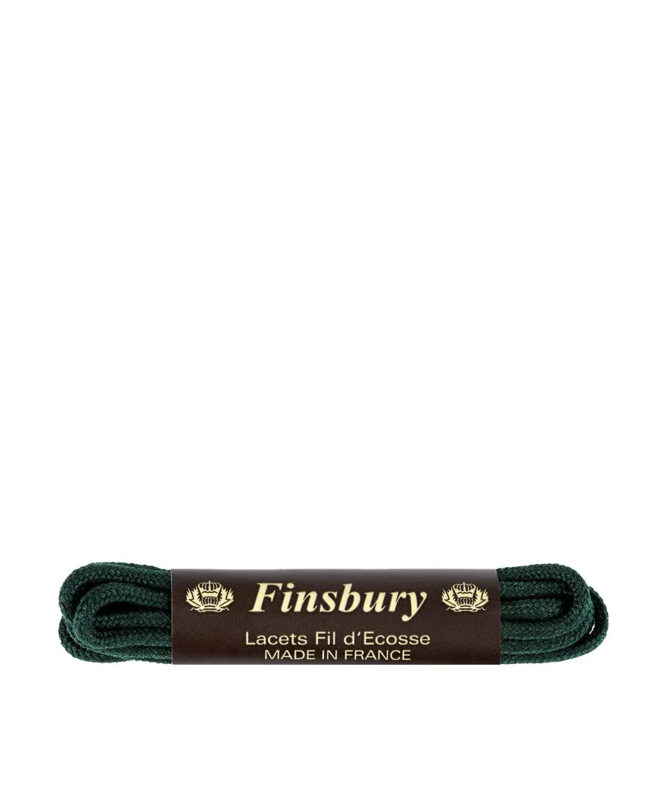 Finsbury veters donkergroen rond katoen 75 cm