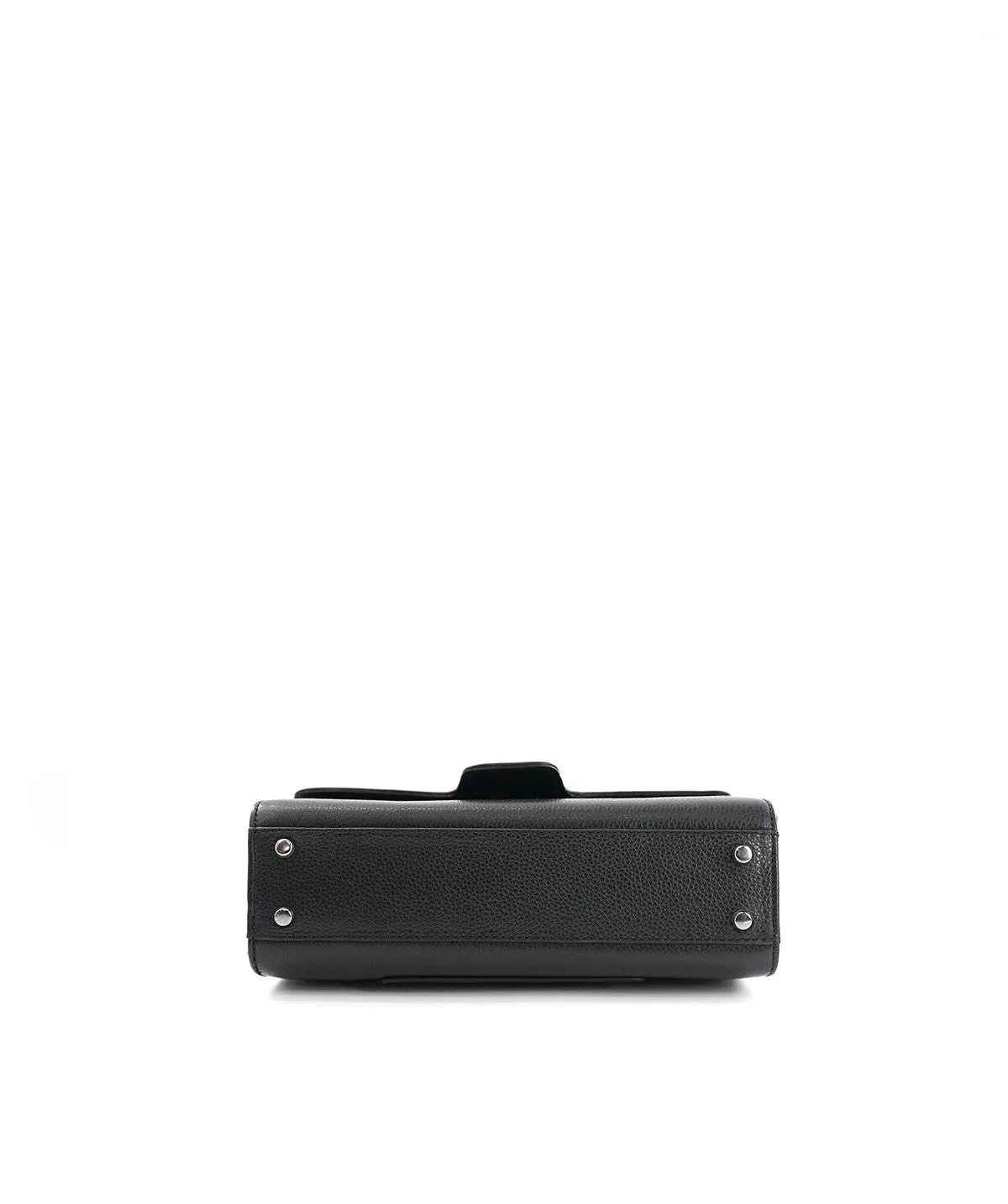 Finsbury FF23 handtas zwart generfd leer