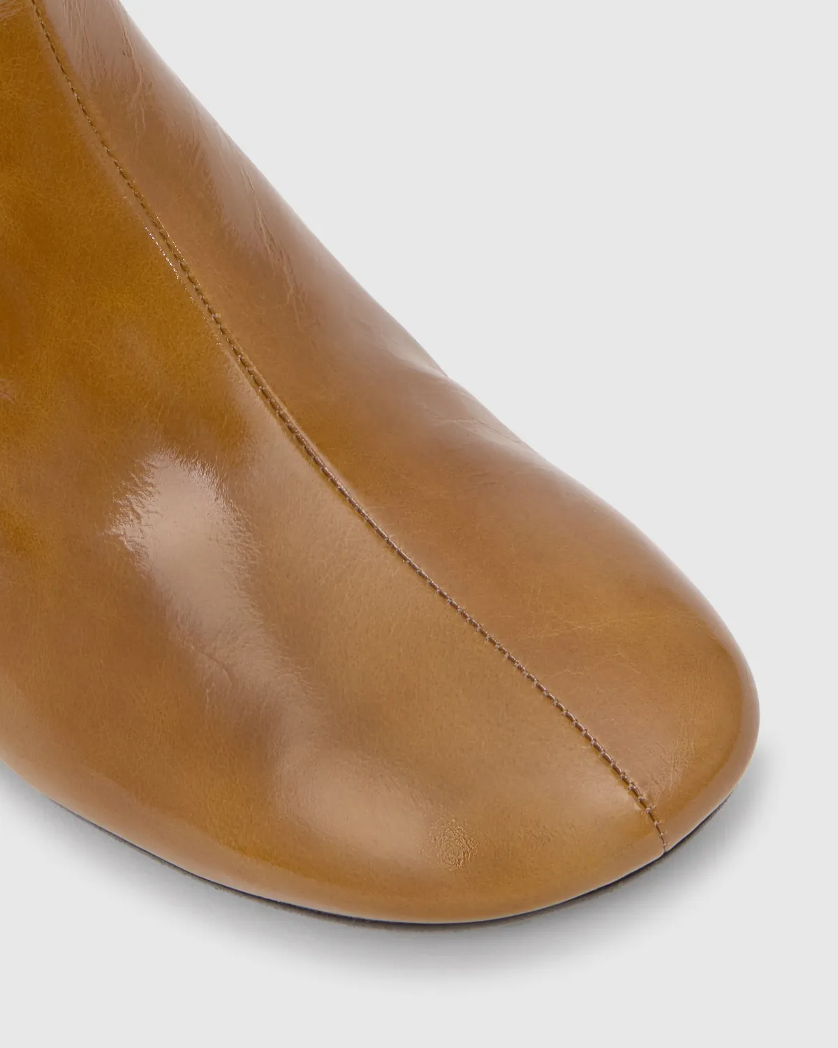 Castaner Alegra/281 enkellaarzen lakleer cognac