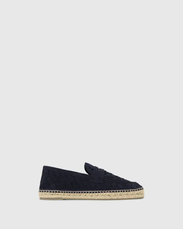 Castaner Nilo/186 espadrilles zwart suède