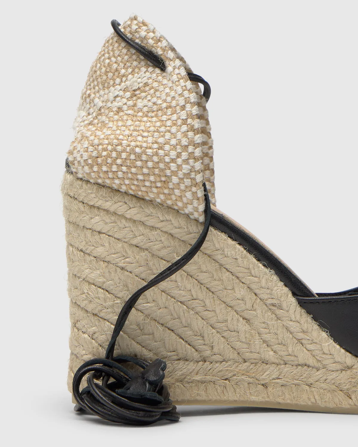 Castaner Carina 8 250 espadrilles zwart leer