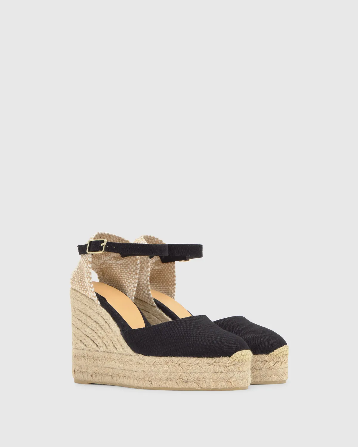 Castaner Carol 8ED 001 espadrilles negro canvas