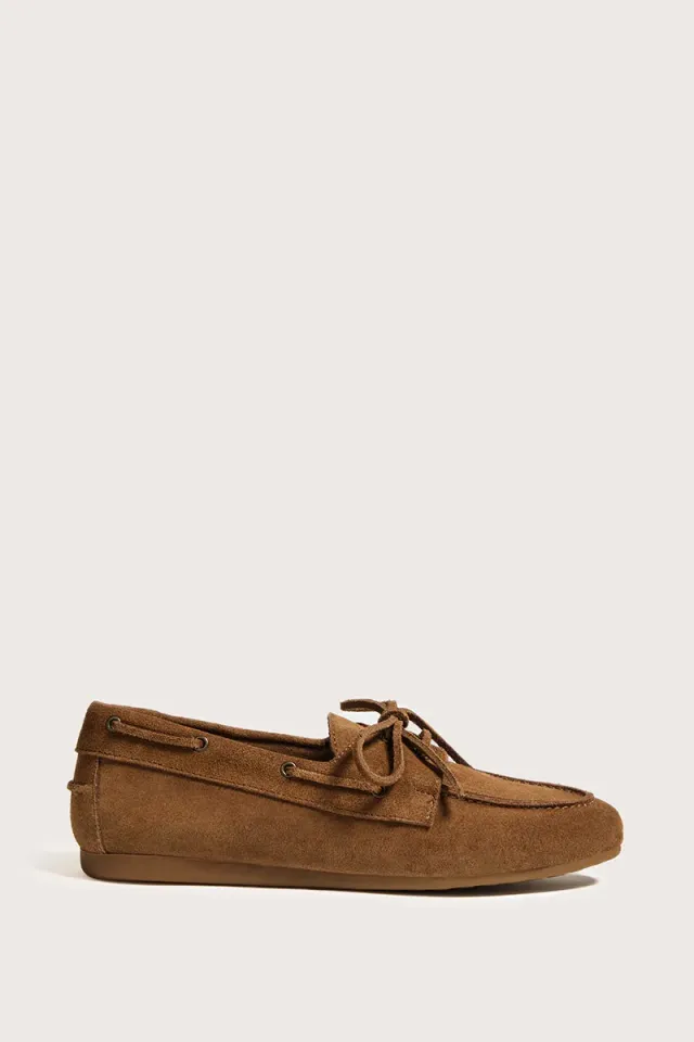 Bryan Stepwise Abby bootschoenen camel suède