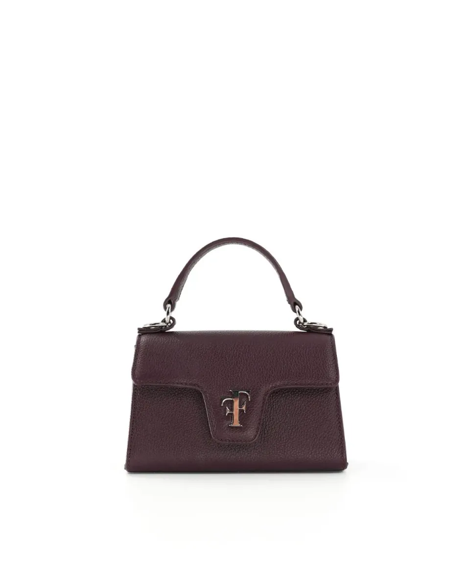 Finsbury Mini Bag FF18 handtas bordeaux leer 18cm