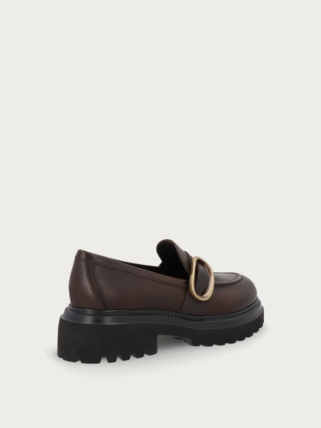 Frau Verona chunky loafers bruin leer
