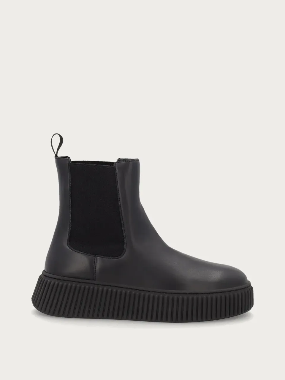 Frau Re-Genesis Beatle boots zwart gerecycled leer