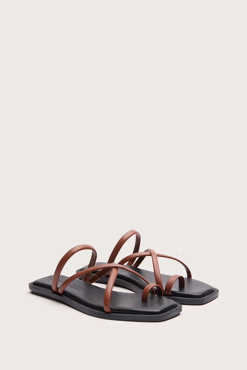 Bryan Stepwise Marza slipper cognac leer